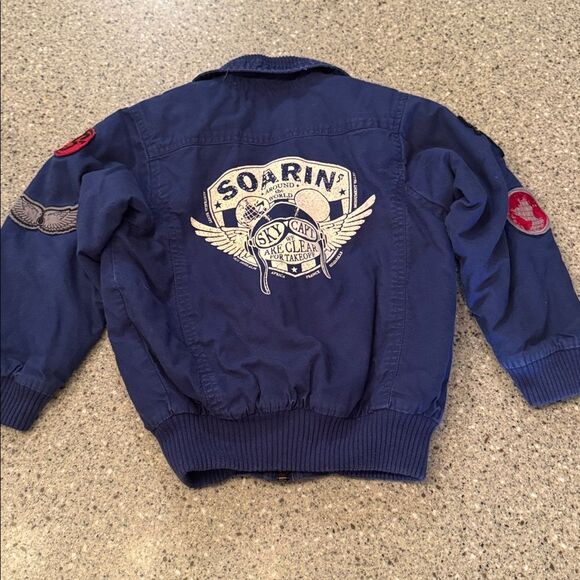 DISNEY PARKS Authentic "Soarin Around The World" Bomber Jacket - Picture 5 of 7